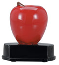Teacher Appreciation Apple Recognition 4 3/4" Award