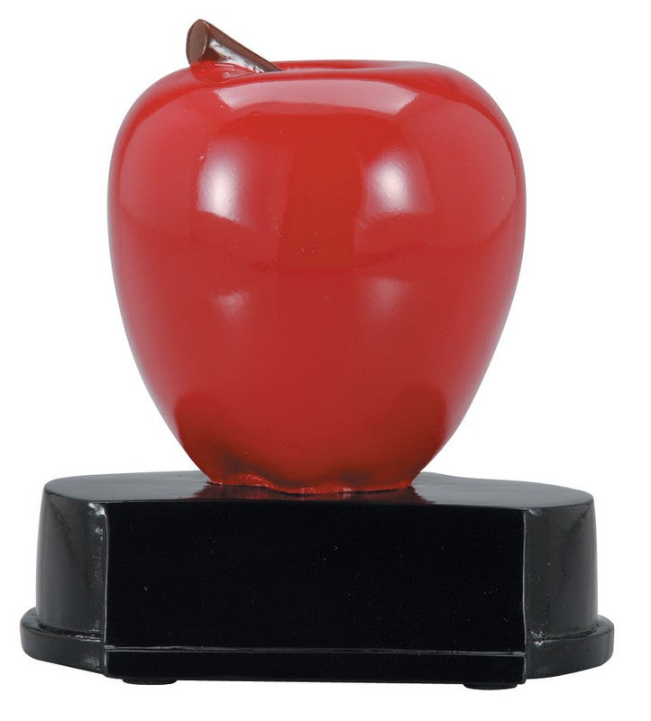 Teacher Appreciation Apple Recognition 4 3/4" Award