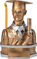 Graduate Achievement Bust Award - (Male)