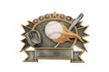 Baseball Resin Plate Award – Baseball Recognition Trophy