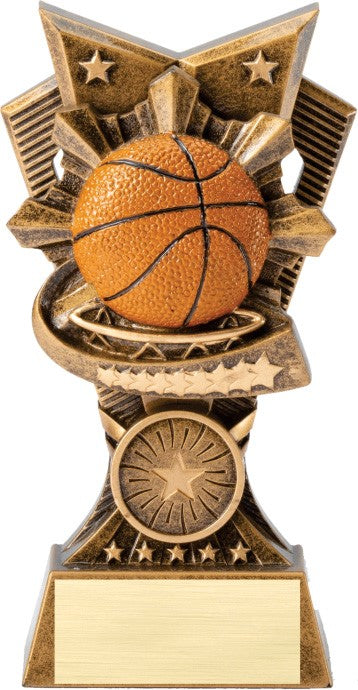 Basketball Resin Trophy – 6"