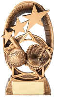 Radiant Series Baseball Medal Trophy