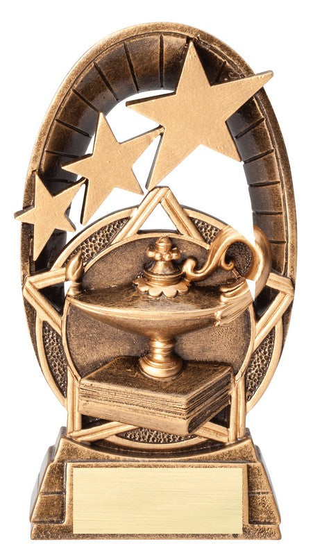 Radiant Series Lamp of Knowledge Trophy