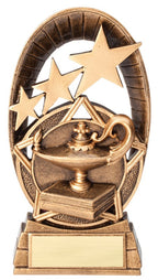 Radiant Series Lamp of Knowledge Trophy