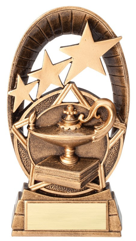 Radiant Series Lamp of Knowledge Trophy