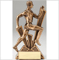 Checkmate Series Track Resin Trophy (Male) – 6½"