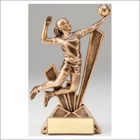 Checkmate Series Volleyball Resin Trophy – 6½"
