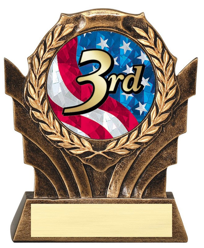 !! PRECIO CON DESCUENTO!! - Wreath Insert Holder Trophy Set – 1st, 2nd, & 3rd Place