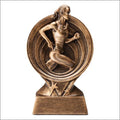 Saturn Series Track Resin Trophy (Female) – 6"