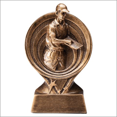 Saturn Series Coach Resin Trophy – 6"