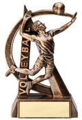 Ultra Action Volleyball Resin Trophy – 6½"