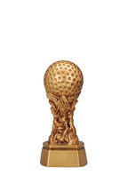 Golf Ball Champion Pedestal Award Trophy