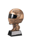 Racing Helmet Champion Award Trophy