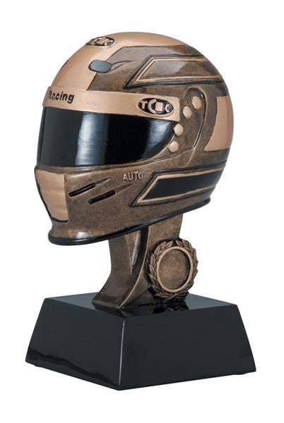 Racing Helmet Champion Award Trophy