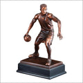 Basketball Male Large 14½" Resin Trophy – Premium Basketball Player Award