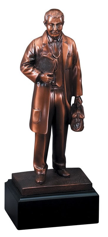 Doctor Recognition Trophy – 11½" Resin Medical Award