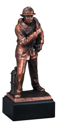 Fireman Trophy – 12" Resin Firefighter Award