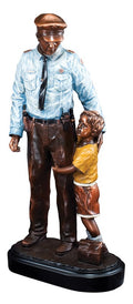 Police & Child Recognition Trophy – 13½" Resin Law Enforcement Award