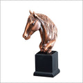 Horse Head 12" Resin Trophy – Equestrian Recognition Award