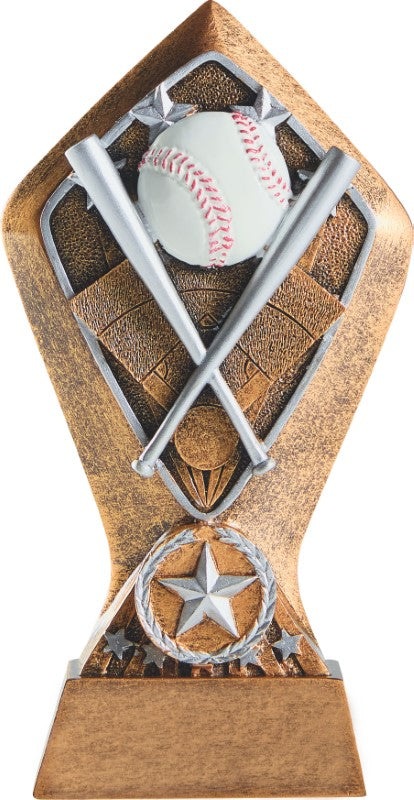 Diamond Series Baseball Resin Trophy – 6½"