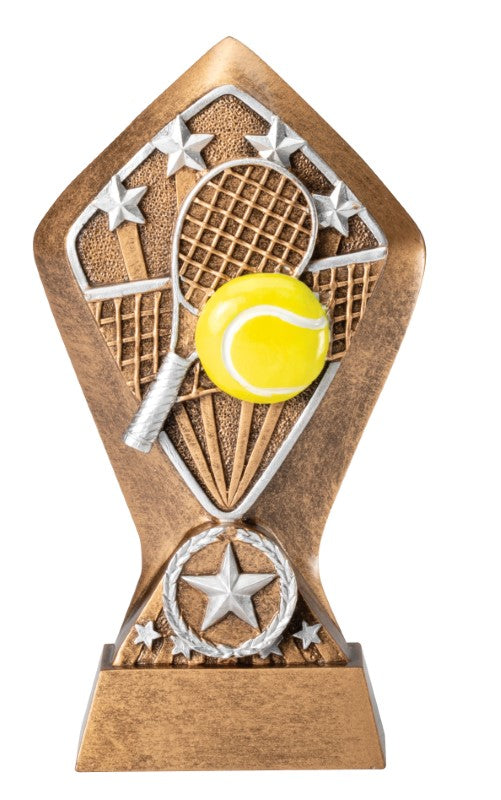 Diamond Series Tennis Resin Trophy – 6½"