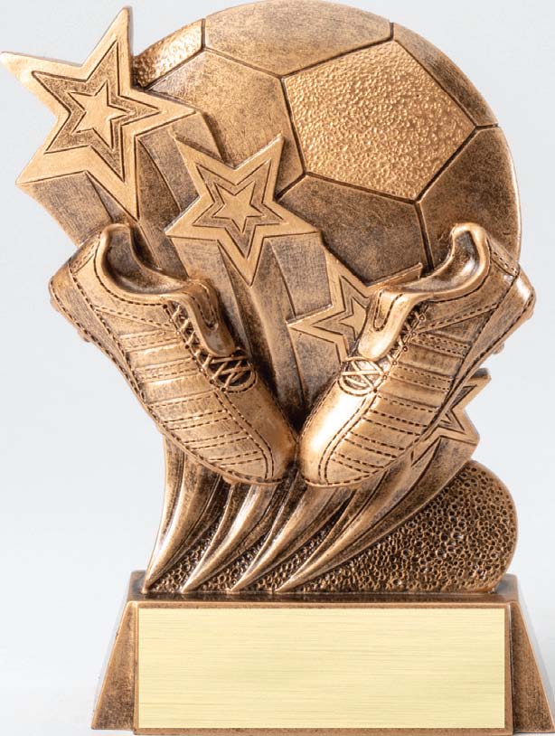 Hype Soccer Resin Trophy – 5"