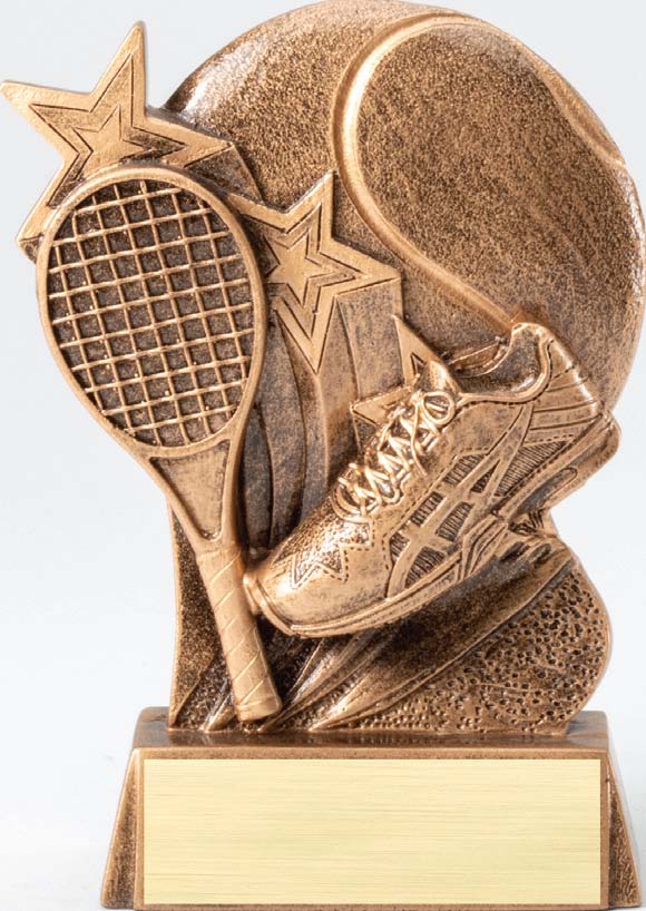 Hype Tennis Resin Trophy – 5"