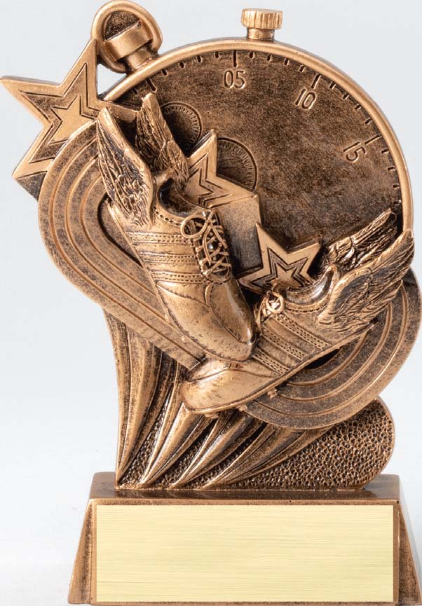 Hype Track Resin Trophy – 5"