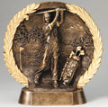 Male Golf Resin Plate Award – 7½"
