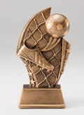 Star Sweep Soccer Trophy – (6" - Antique Bronze Finish)