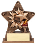 Star Burst Victory Award - 5 ½" Resin