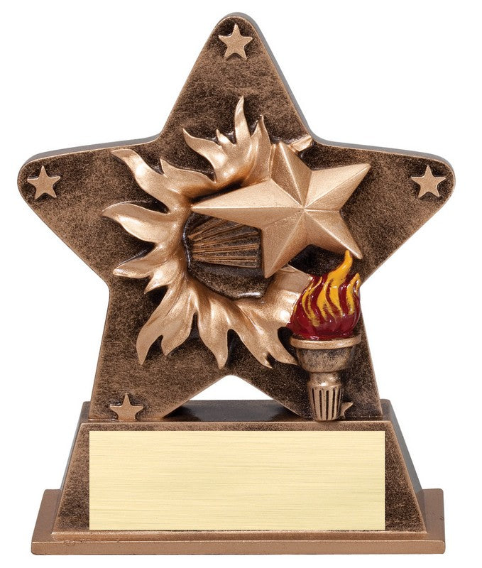 Star Burst Victory Award - 5 ½" Resin