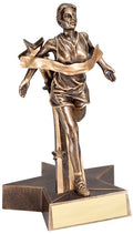 Super Star Track Trophy (Female) – Antique Bronze Finish