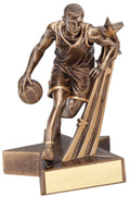 Super Star Basketball Trophy (Male) – Antique Bronze Finish