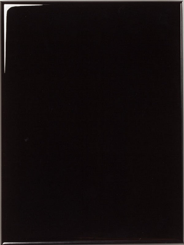 Ebony Piano Finish Plaque Board – High Gloss