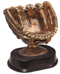 Bronze Baseball Glove Resin Trophy – 5"