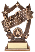 3D Music Sports Stars Trophy – 6¼"