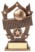 3D Volleyball Sports Stars Trophy – 6¼"