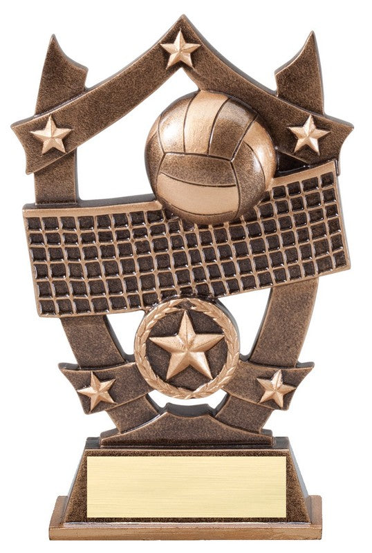 3D Volleyball Sports Stars Trophy – 6¼"