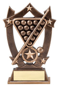 3D Billiards Sports Stars Trophy – 6¼"