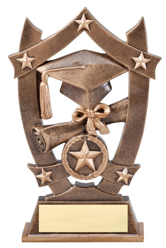 3D Graduate Stars Trophy – 6¼"