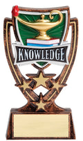 Four Star Lamp of Knowledge Trophy – 6"