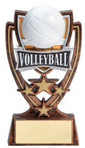 Four Star Volleyball Trophy – 6"