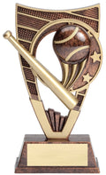 Shield Baseball Trophy – 7"