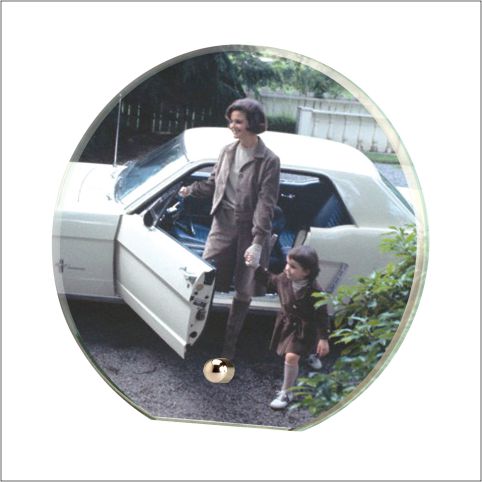Round Sublimation Glass – 4"