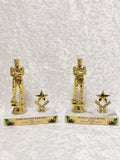 Custom Soccer Trophy with Star Accent