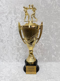 Custom Boxing Champion Trophy Cup with Personalized Plate
