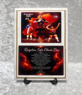 Placa Deportiva Personalizada con Fotos y Dedicatoria – Voleibol y Otros Deportes