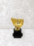 Trofeo Dorado de Guante de Béisbol Personalizable