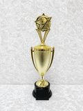 Trofeo Copa Dorada de Béisbol Personalizable
